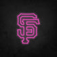 LED Neon Sign - San Francisco Giants - Medium