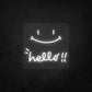 LED Neon Sign - Smile Hello