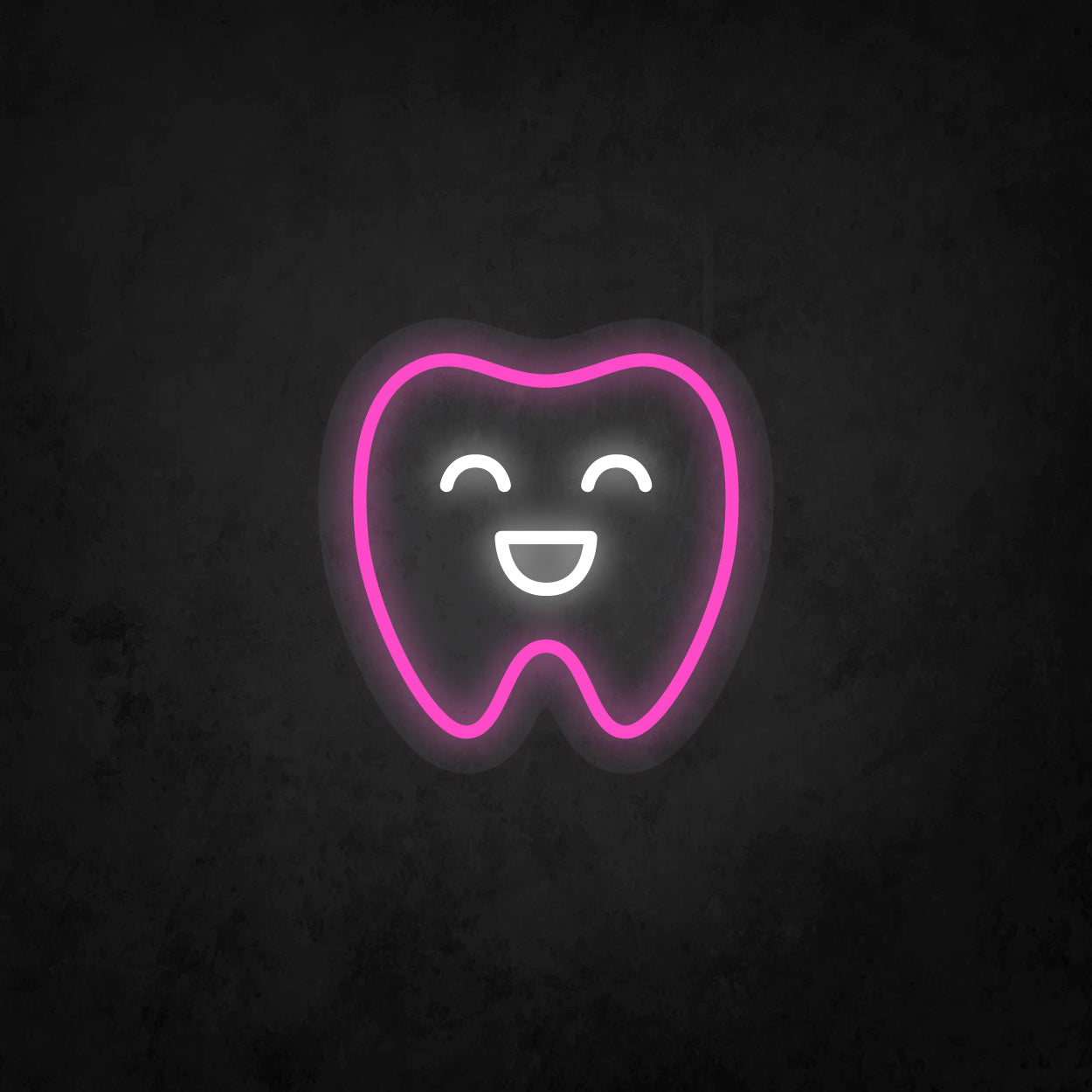 LED Neon Sign - Smile Tooth