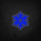 LED Neon Sign - Snowflake - A