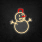 LED Neon Sign - Snowman
