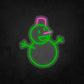 LED Neon Sign - Snowman