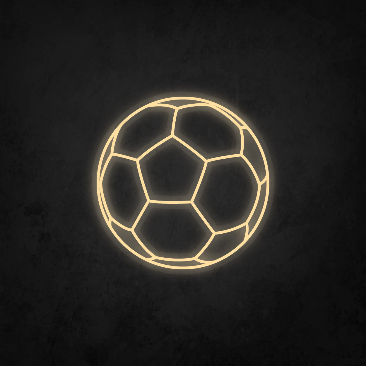 LED Neon Sign - Soccer Ball