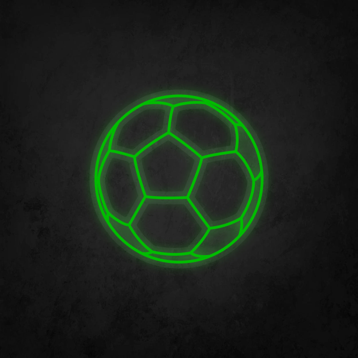 LED Neon Sign - Soccer Ball