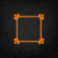 LED Neon Sign - Square Frame 14x15