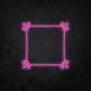 LED Neon Sign - Square Frame 14x15