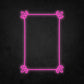 LED Neon Sign - Square Frame 14x23