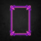 LED Neon Sign - Antique Square Frame 15x23