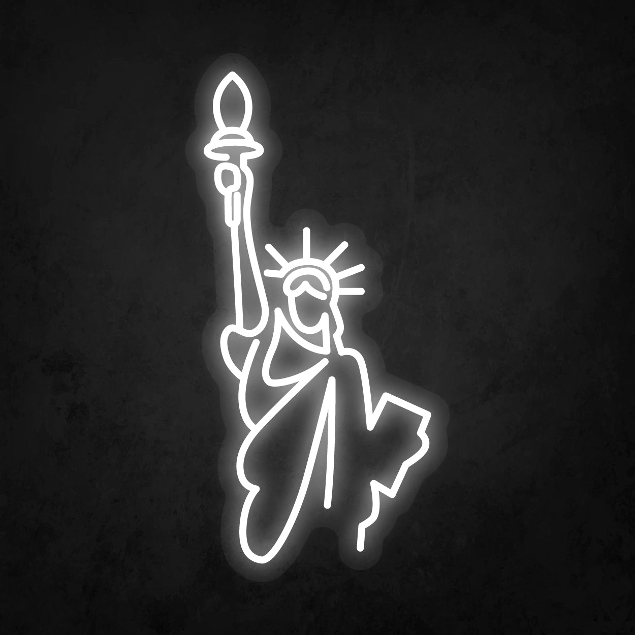 LED Neon Sign - Statue of Liberty Small