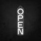 LED Neon Sign - Store Open Vertical Sign for Window