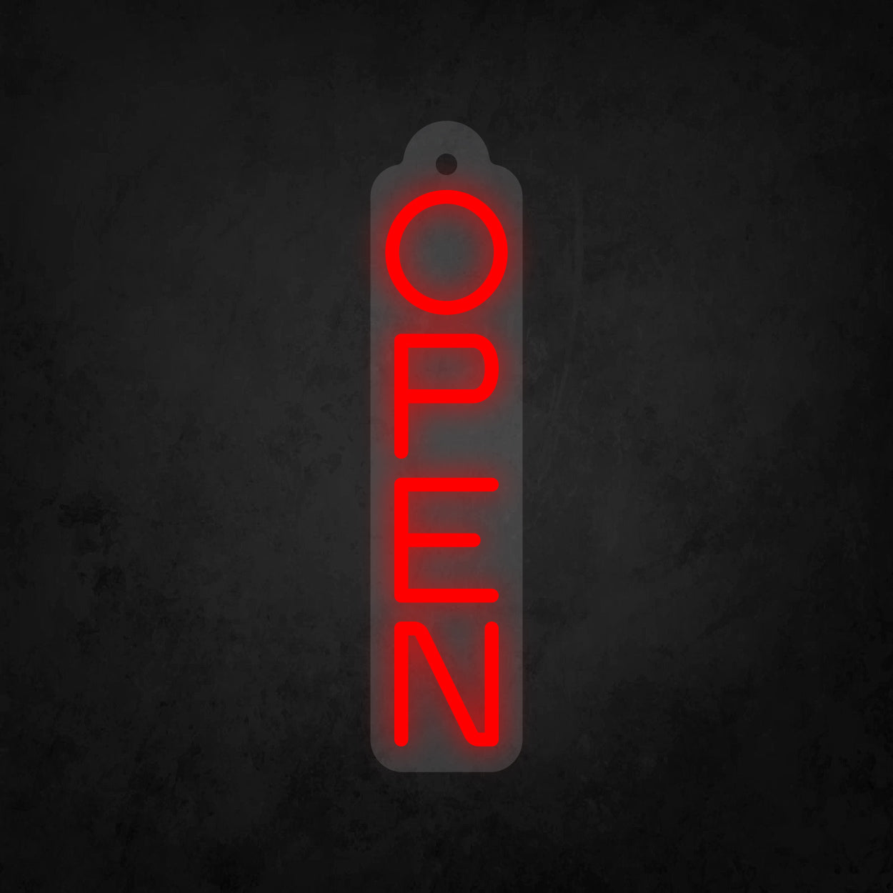 LED Neon Sign - Store Open Vertical Sign for Window