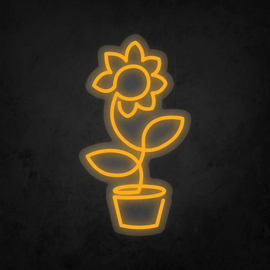 LED Neon Sign - Sunflower