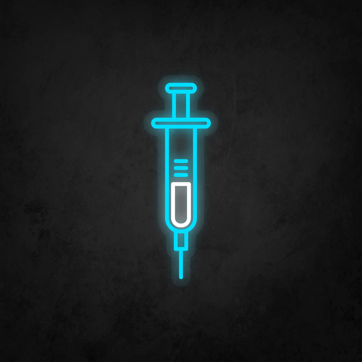 LED Neon Sign - Syringe