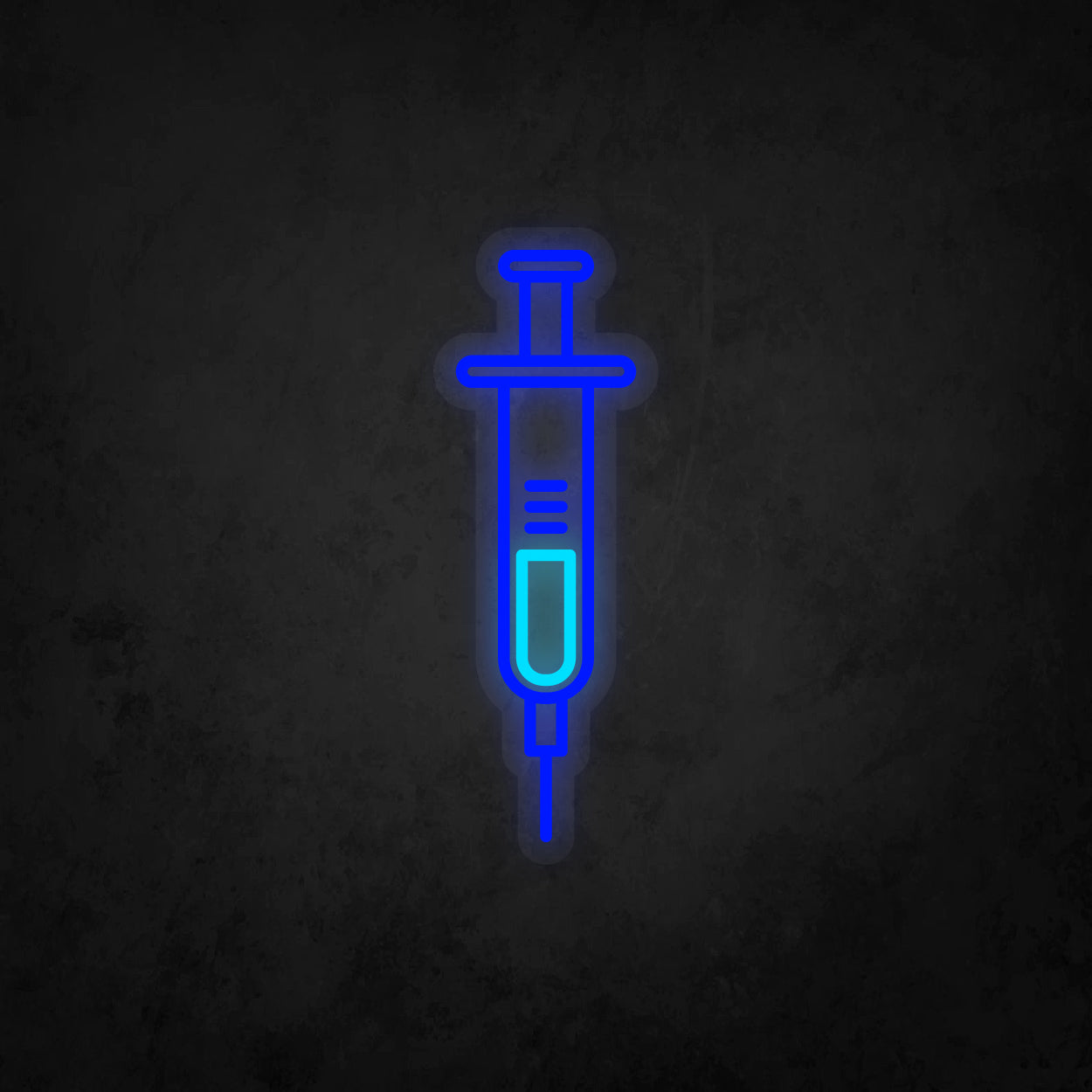 LED Neon Sign - Syringe