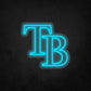 LED Neon Sign - Tampa Bay Rays - Small