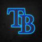 LED Neon Sign - Tampa Bay Rays Large