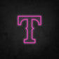 LED Neon Sign - Texas Rangers - Medium