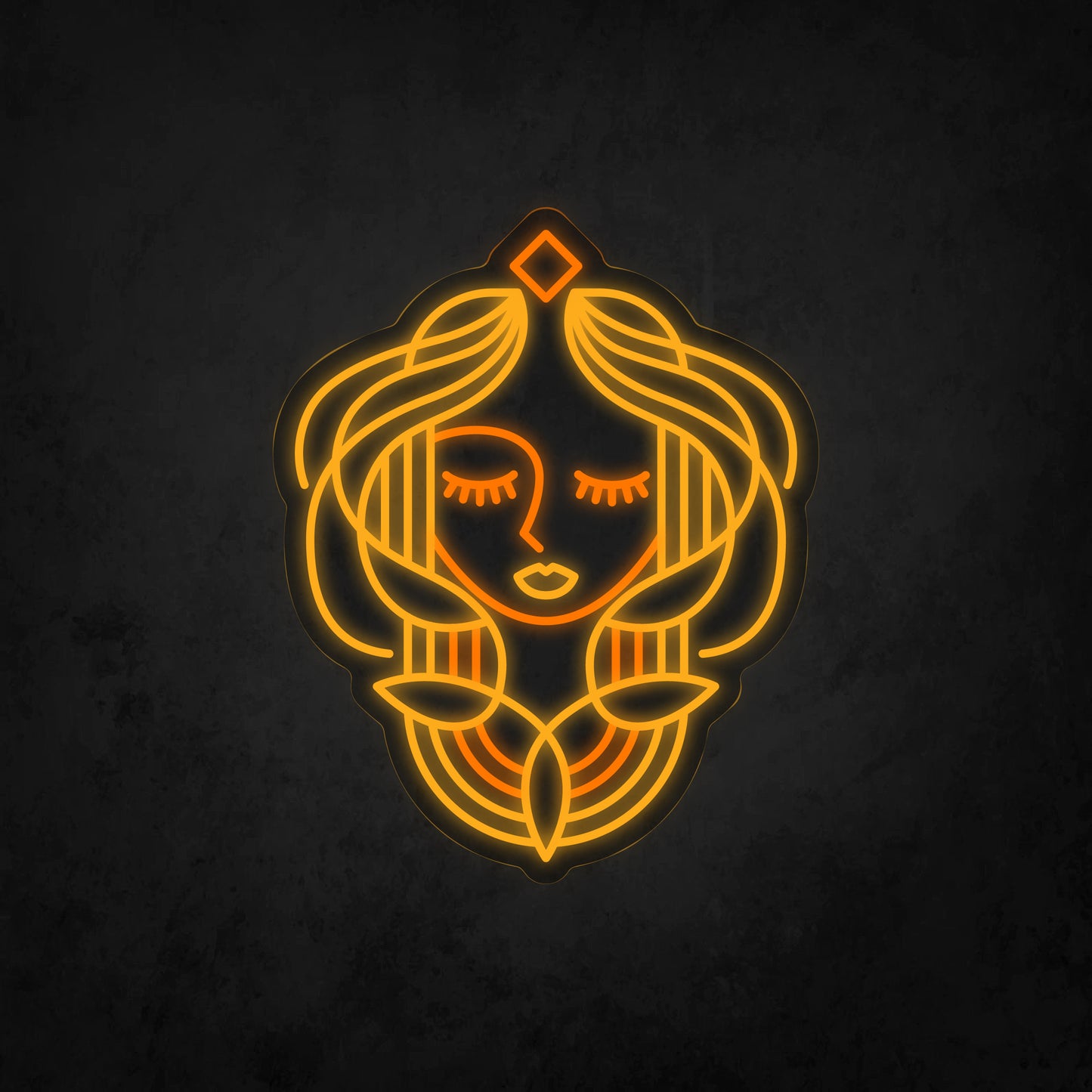 LED Neon Sign - The Goddess Logo