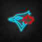 LED Neon Sign - Toronto Blue Jays - Small