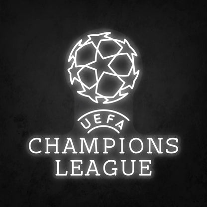 LED Neon Sign - UEFA champions League