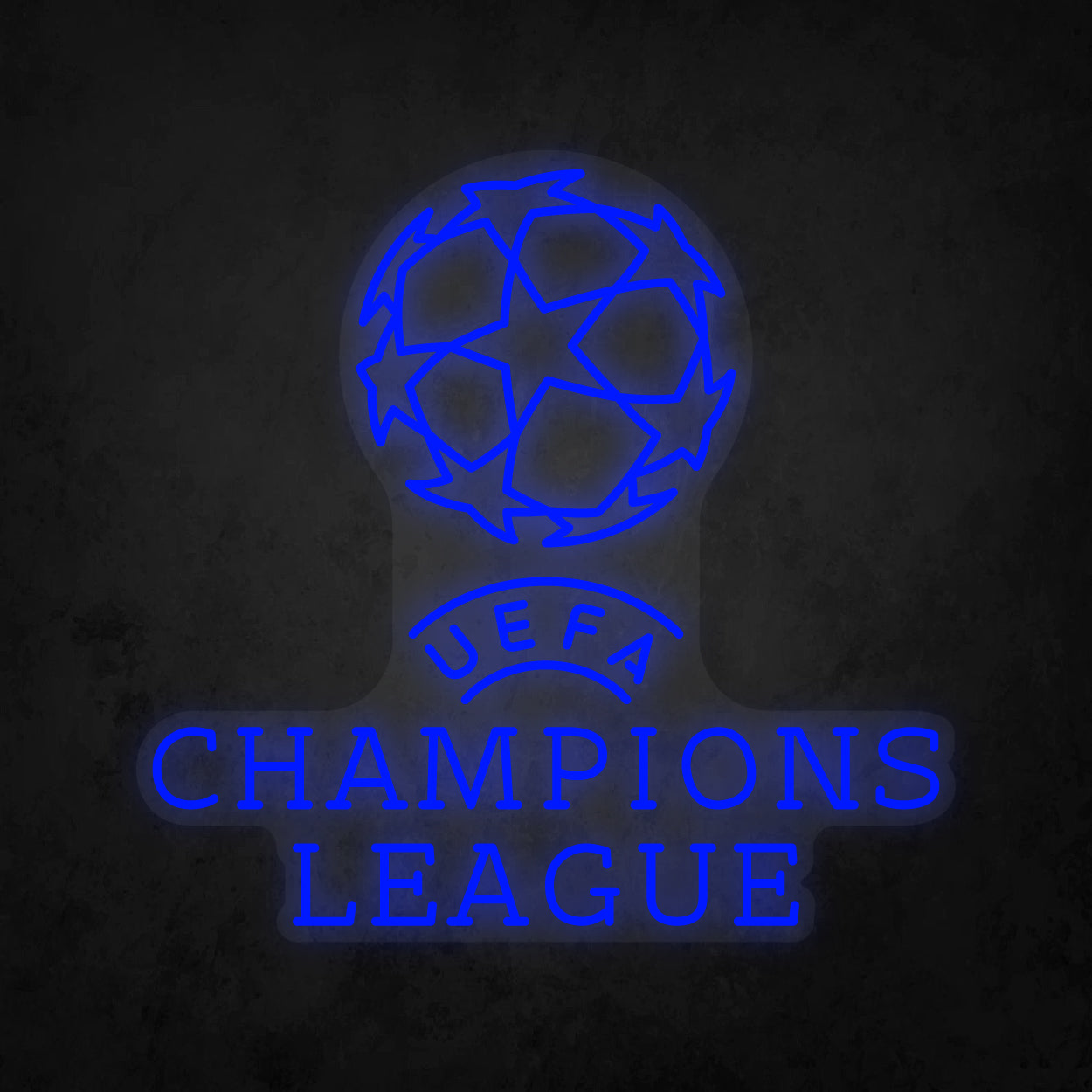 LED Neon Sign - UEFA champions League