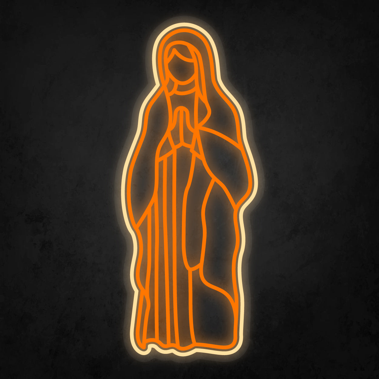 LED Neon Sign - Virgin Mary