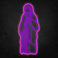 LED Neon Sign - Virgin Mary