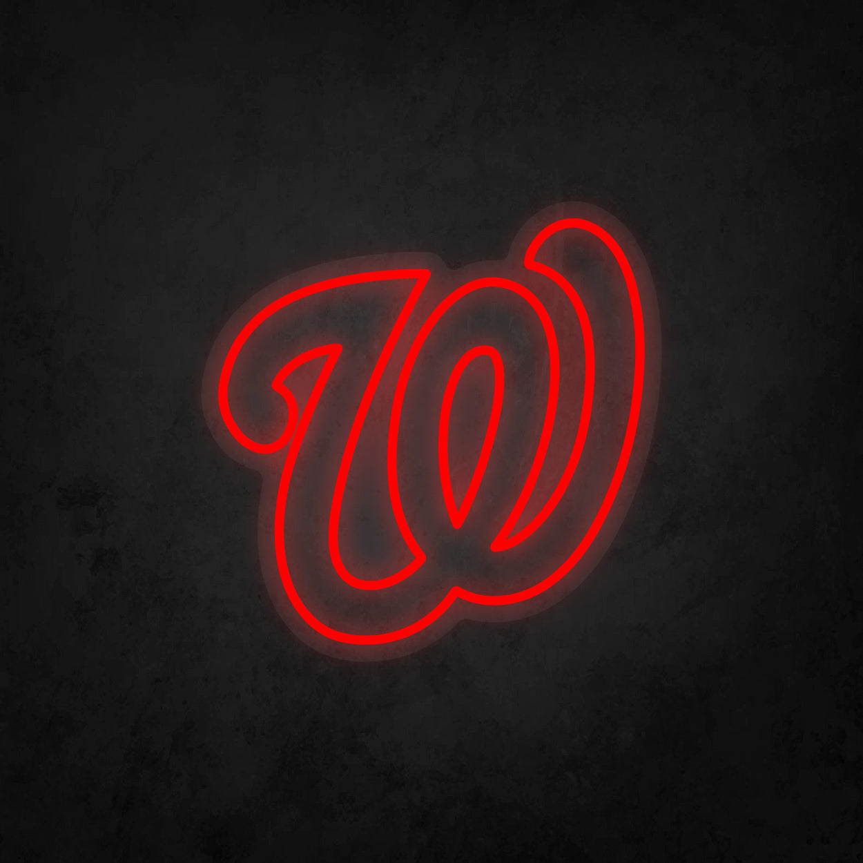 LED Neon Sign - Washington Nationals - Medium