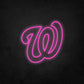 LED Neon Sign - Washington Nationals - Medium