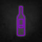 LED Neon Sign - Wine Bottle