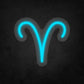 LED Neon Sign - Zodiac Sign - Aries - Small