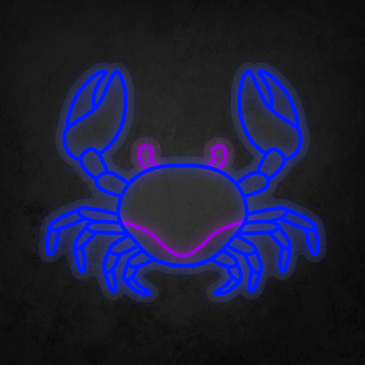 LED Neon Sign - Crab