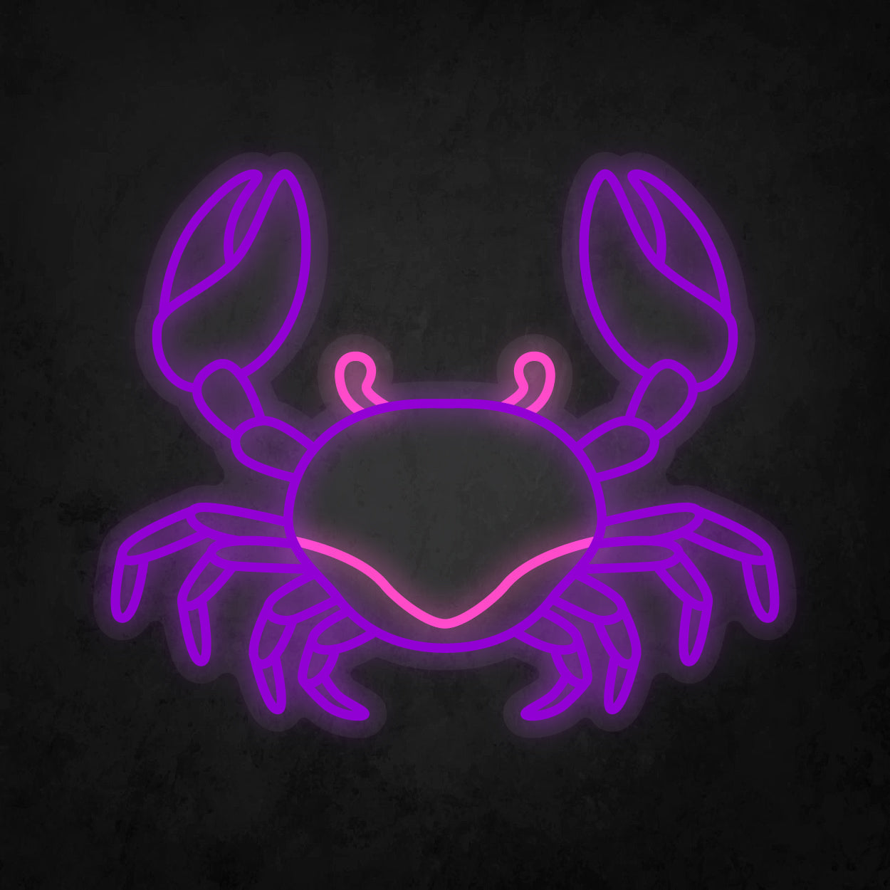 LED Neon Sign - Crab
