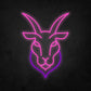 LED Neon Sign - Goat