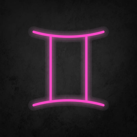 LED Neon Sign - Zodiac Sign - Gemini