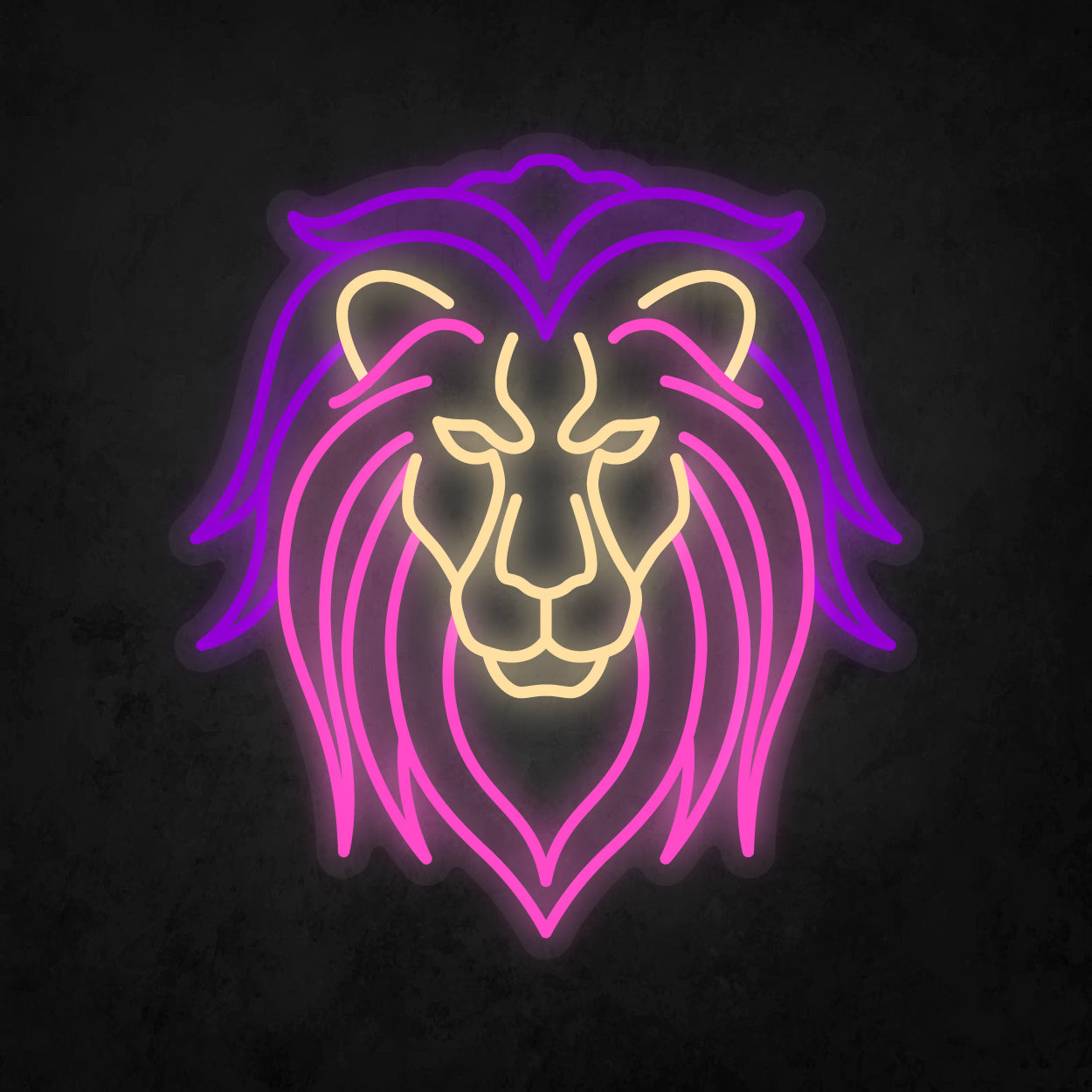 LED Neon Sign - Lion
