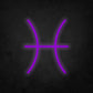 LED Neon Sign - Zodiac Sign - Pisces