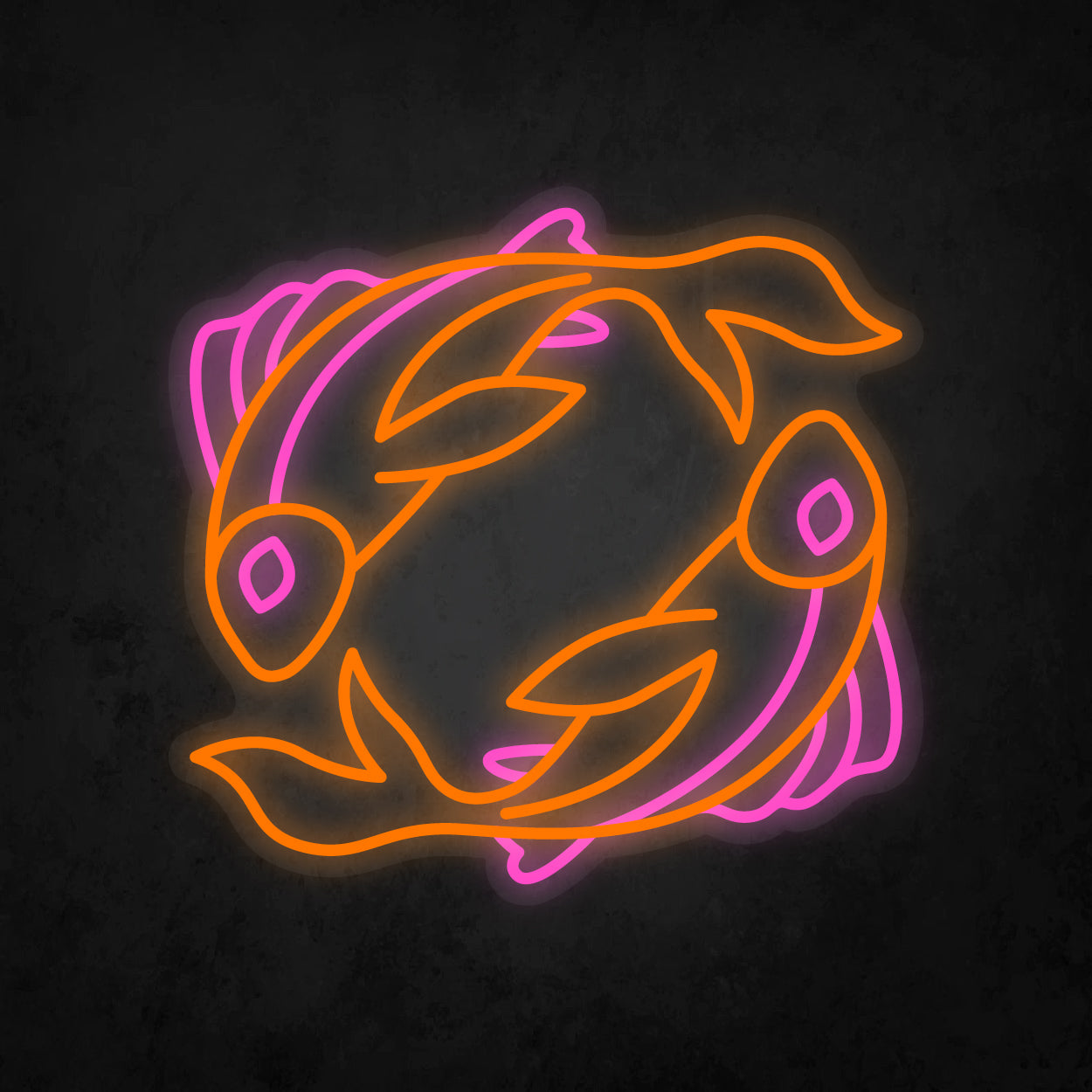 LED Neon Sign - Twin Fish