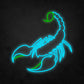 LED Neon Sign - Scorpion