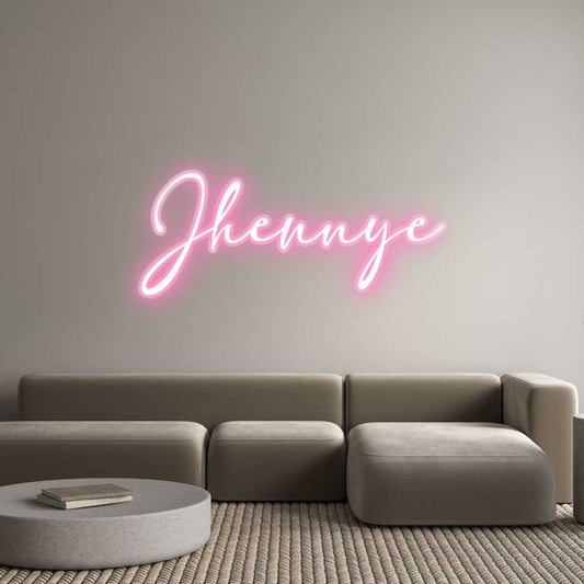 Custom Neon: Jhennye