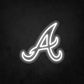 LED Neon Sign - Atlanta Braves - Small
