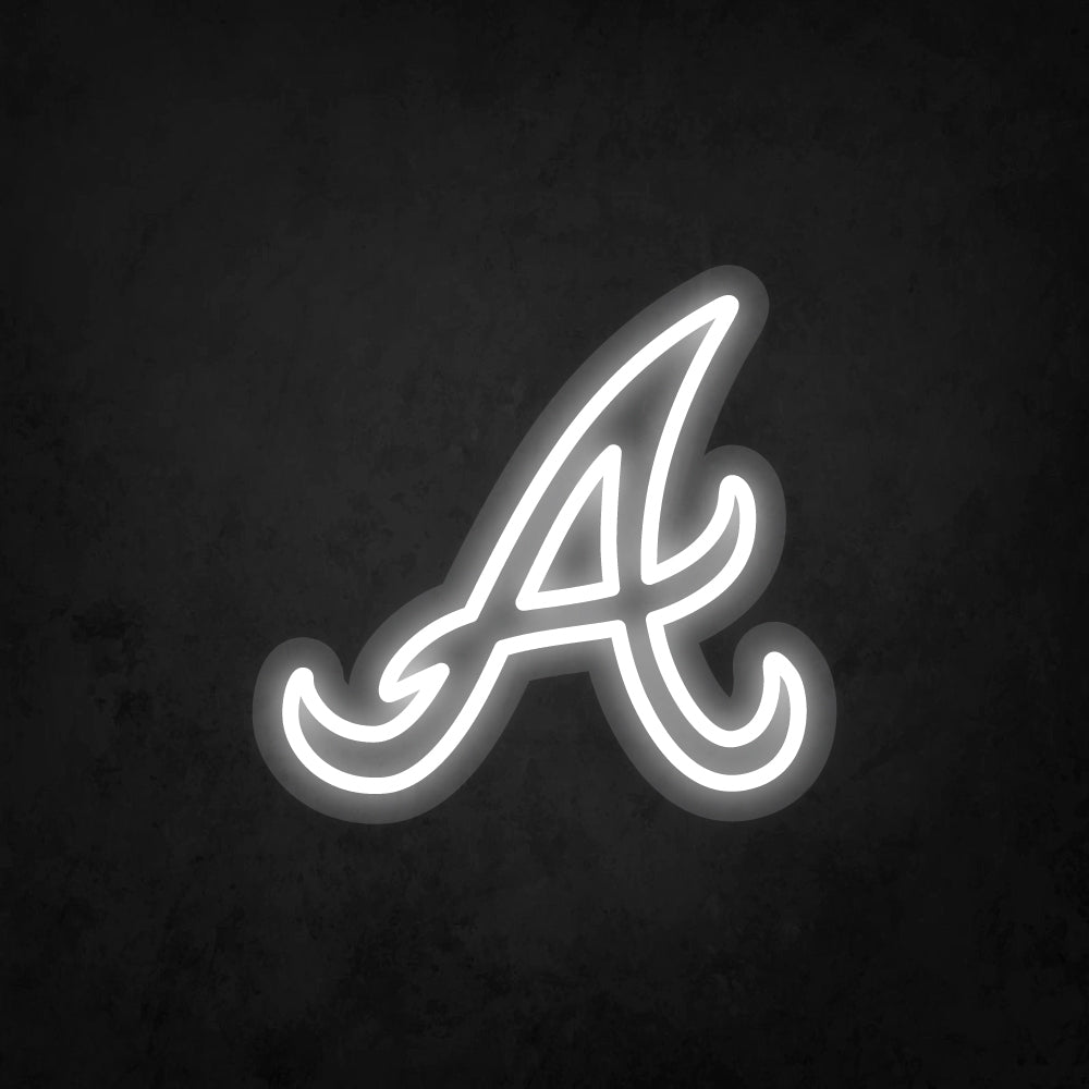 LED Neon Sign - Atlanta Braves - Small