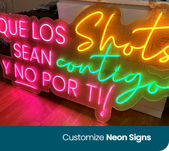 customize neon signs