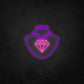 LED Neon Sign - Diamond Necklace