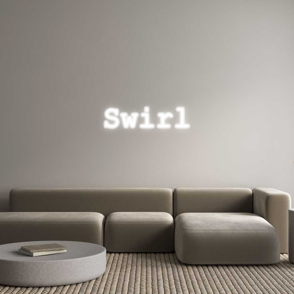 Custom Neon: Swirl