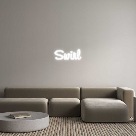 Custom Neon: Swirl