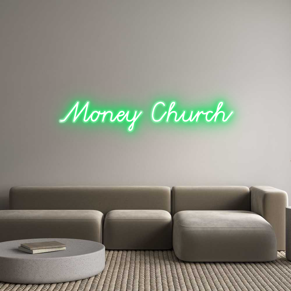 Custom Neon: Money Church