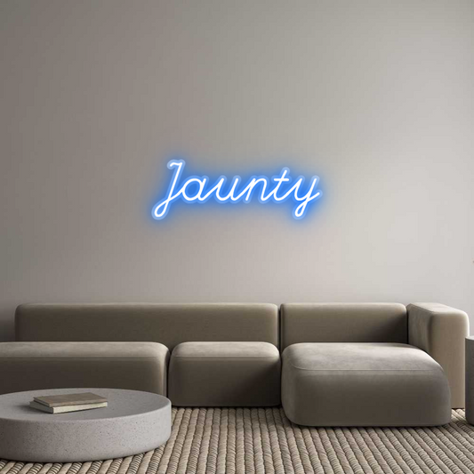 Custom Neon: Jaunty