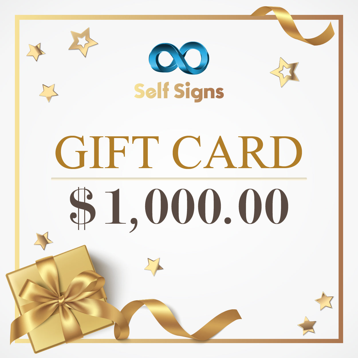 SelfSigns.com Gift Card : Light Up Their World