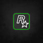 LED Neon Sign - Rockstar Logo